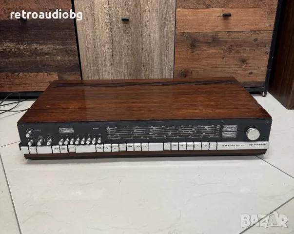 💥Винтидж аудио транзисторен ресивър TELEFUNKEN OPUS STUDIO 201 - 1970 г. 💥, снимка 2 - Ресийвъри, усилватели, смесителни пултове - 49691282