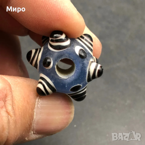 ФЪН ШУЙ РИСУВАНО СТЪКЛО СТАРА МЪНИСТА ТАЛИСМАН ПРОТИВ УРОКИ АМУЛЕТ, снимка 5 - Антикварни и старинни предмети - 44666285