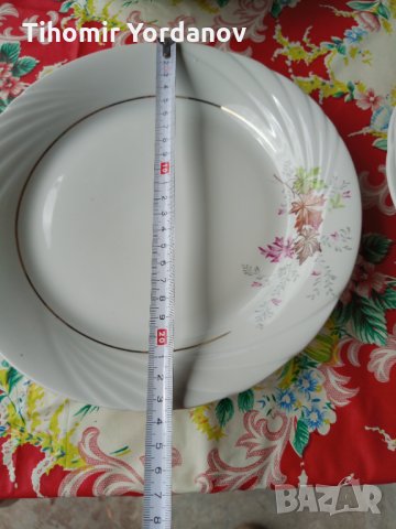 Български порцелан- чинии (НОВИ), снимка 4 - Прибори за хранене, готвене и сервиране - 34184832
