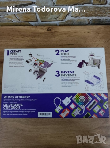littleBits Space Rover Inventor Kit Комплект за изобретател на космически роувър , снимка 3 - Други игри - 36081670
