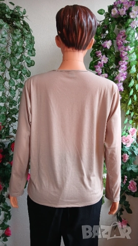 Дамски стилни еластични блузи с дантели., снимка 5 - Блузи с дълъг ръкав и пуловери - 51870911