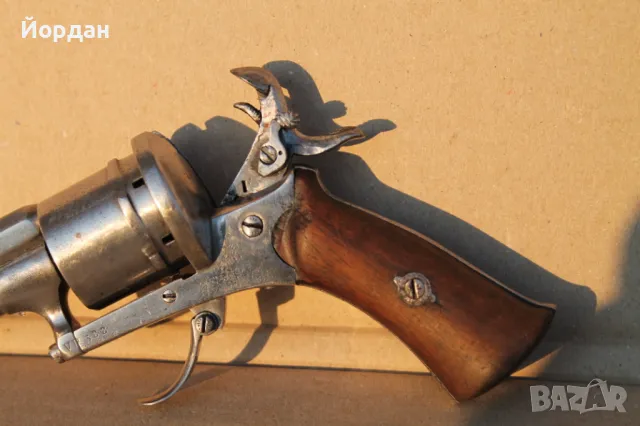 Белгийски револвер  ''Лефоше'' , снимка 12 - Други ценни предмети - 48720329