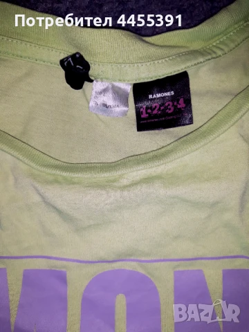 Тениска групи Ramones, снимка 2 - Тениски - 51345694