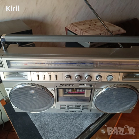 Радиокасетофон SHARP GF-8989, снимка 2 - Радиокасетофони, транзистори - 53608910