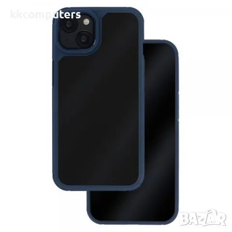 Калъф силикон Shock Прозрачен /Синя рамка/ за Xiaomi Redmi Note 13 Pro 5G Баркод : 3131821, снимка 2 - Калъфи, кейсове - 49881986