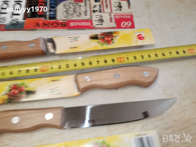 3 НОЖА-МНОГО ОСТРИ 0603261841, снимка 6 - Ножове - 53738253