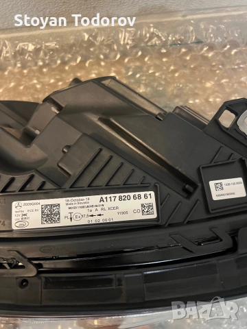 Десен LED фар за Mercedes CLA w117, снимка 4 - Части - 52551453
