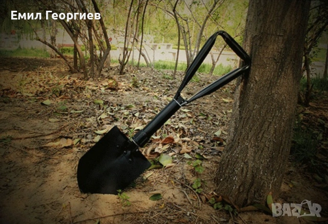 Многофункционална сгъваема градинска лопата от стомана, снимка 7 - Други стоки за дома - 53181378