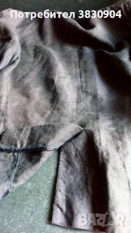 Сако Ralph Lauren, лен, черно, L / IT 46, снимка 7 - Сака - 42058449