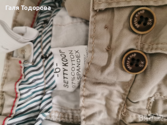 Панталон бежов цвят за 6г, снимка 4 - Детски панталони и дънки - 36355239