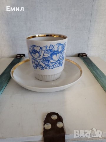 Двоен сет за чай Дулево СССР 