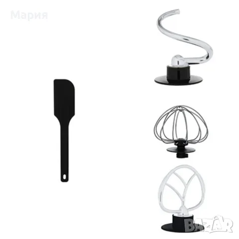 Мощен планетарен миксер 1200W с 6 скорости, снимка 2 - Миксери - 55768845