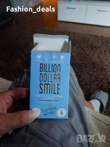 Billion Dollar Smile PAP Избелващи Ленти Зъби 14 Дни Бърз ефект, снимка 2 - Други - 42726197