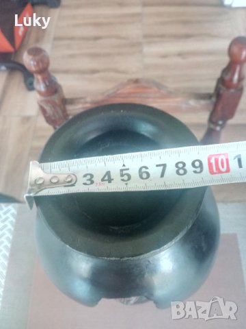 Предлагам за продажба.Декоративна,стара и изключително красива,африканска ваза ., снимка 5 - Антикварни и старинни предмети - 41338985