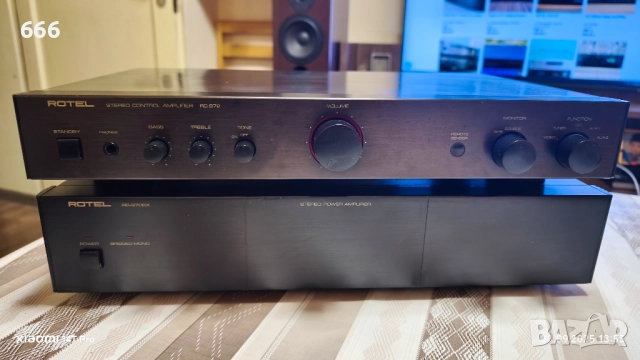 Rotel RB 970 BX & Rotel RC 972, снимка 2 - Ресийвъри, усилватели, смесителни пултове - 51870209