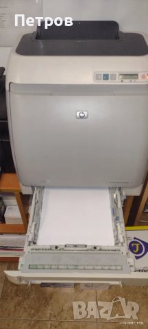 Цветен лазерен принтер HP Color LaserJet 2605dn, снимка 6 - Принтери, копири, скенери - 47469541
