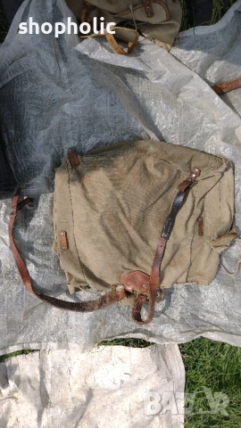 Брезентова раница, снимка 7 - Раници - 16635582