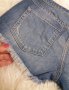 УНИКАЛНИ къси дънки с блестящи джобове в леопардов принт, снимка 6