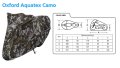 Покривало за мотор OXFORD AQUATEX Camouflage, снимка 2