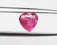 Шпинел с розов цвят и форма на сърце - 0.72кт.! Нов!, снимка 10