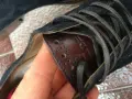 велурени кожени обувки, като нови , тъмносин , 42, снимка 8