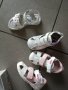 Детски сандалки, бели, розови различни големини