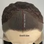 Дълга права кафява перука 70 см - Lace Front 13×4, снимка 4