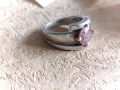 Сребърен пръстен (281), снимка 6