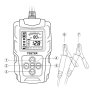 Тестер за акумулатор, за автомобил за кола, камион, мотоциклет, уред за тестване на акумулатори AGM, снимка 10