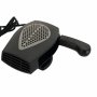 Печка за кола, духалка за автобомил, нагревател 150W, 12V, режим топло и студено, черен-, снимка 3