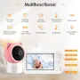 Бебефон с 1080P HD Камера и 5" Дисплей Sunowl – Безопасност без WiFi, снимка 6