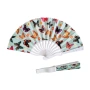6452 Сгъваемо дамско ветрило с пеперуди за разхлаждане и подарък, снимка 2