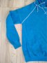 Вълнен пуловер 80% вълна термо блуза анорак MadeInItaly , снимка 6