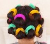 Ролки за коса огъващи се-комплект от 10 броя, снимка 1 - Аксесоари за коса - 39122893