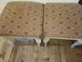 Подарявам бюро с надстройка и 2 табуретки барокови, снимка 4