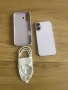 Бартер като нов iPhone 17 256gb levander 100% 54 цикъла, снимка 1