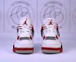 Nike Jordan Retro 4 UniversityBlue, Off-White, Fire Red, Metallic Red, снимка 15