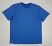 Nike DRI-FIT Breathe оригинална тениска XL Найк спорт фитнес, снимка 1 - Спортни дрехи, екипи - 40765319