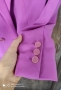 Mango нов с етикет дамски блейзър сако в разкошен цвят орхидея, снимка 6