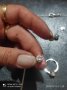Елегантен дамски сребърен комплект пръстен, обеци, колие , снимка 9