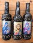 Бутилки декорирани, снимка 2