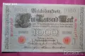 1000 марки Германия 1910.червен печат, снимка 1