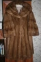 Бутиково палто от норка цели кожи ЗАПАЗЕНО!, снимка 1