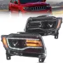 Комплект LED фарове за GRAND CHEROKEE 2011 - 2013 с начална анимация, снимка 1