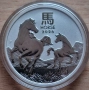 1 oz, лунар, Година на коня - 2026, снимка 3