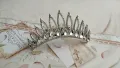 Корона - аксесоар за сватбена/празнична прическа, снимка 2
