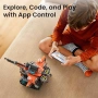 Нов Програмируем Technic детски робот 5 в 1 с дистанционно и LED ефекти, снимка 6