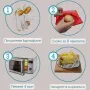 Торбичка за приготвяне на картофи в микровълнова печка , снимка 5