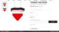 TOMMY HILFIGER Girls Navy, Red & White Logo Bikini детски баски долнище, снимка 6