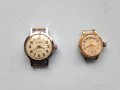 Стари дамски часовници Слава и Чайка, снимка 1 - Антикварни и старинни предмети - 40313972